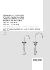 Stiebel Eltron WUT Utilisation Et Installation