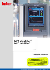 Huber MPC Minichiller Manuel D'utilisation