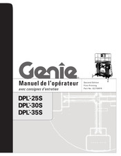 Genie DPL-25S Manuel De L'opérateur