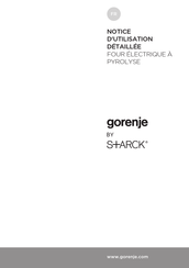 Gorenje Starck 507401 Notice D'utilisation Detaillee