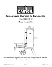 Rankam Smoke CANYON SC2219701-SC Manuel Du Propriétaire