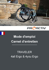 ProActiv TRAVELER 4all Ergo Mode D'emploi