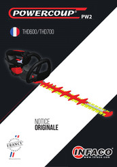 infaco Powercoup PW2 THD600 Notice Originale