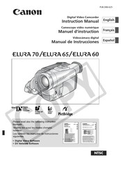 Canon ELURA 60 Manuel D'instruction
