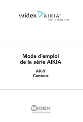 Widex AIKIA AK-9 Mode D'emploi