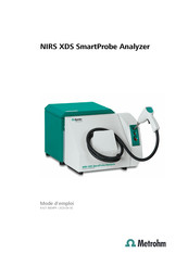 Metrohm NIRS XDS SmartProbe Analyzer Mode D'emploi