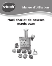 VTech Maxi chariot de courses magic scan Manuel D'utilisation