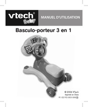 VTech baby Trotti-portique évolutif 3 en 1 Manuel D'utilisation