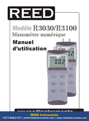REED R3030 Manuel D'utilisation