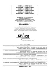 Space SF8502.54 Traduction Des Instructions Originales