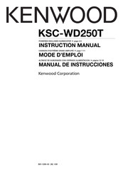 Kenwood KSC-WD250T Mode D'emploi