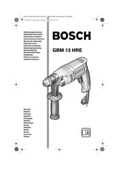 Bosch GBM 13 HRE Instructions D'emploi