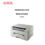 Xerox WorkCentre 3119 Mode D'emploi