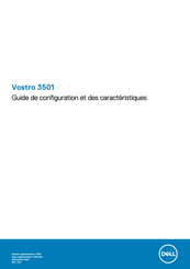 Dell Vostro 3501 Guide De Configuration Et Des Caractéristiques