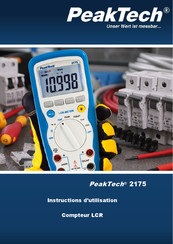 Peaktech 2175 Instructions D'utilisation