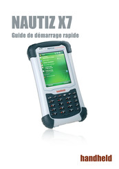 HandHeld NAUTIZ X7 Guide De Démarrage Rapide