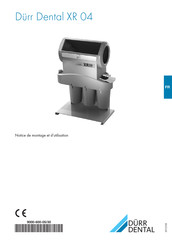 Durr Dental XR 04 Notice De Montage Et D'utilisation