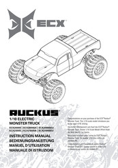ECX RUCKUS ECX2000SA Manuel D'utilisation