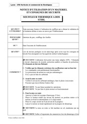 Stihl FS 460 C Notice D'utilisation Et Consignes De Sécurité