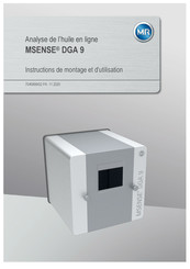 MR MSENSE DGA 9 Instructions De Montage Et D'utilisation