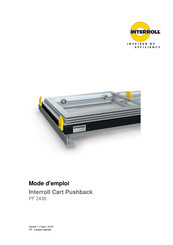 Interroll Cart Pushback Mode D'emploi