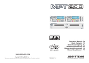 JB Systems MPT 200 Mode D'emploi