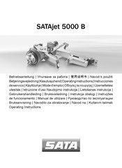 SATA jet 5000 B Mode D'emploi