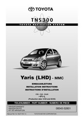 Toyota 08545-52801 Instructions D'installation