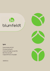 Blumfeldt 10035511 Mode D'emploi