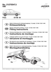 Jaeger 21270547J Instructions De Montage