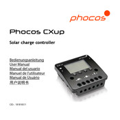 Phocos CXup Manuel De L'utilisateur