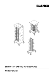 Blanco SERVISTAR GASTRO 120 Mode D'emploi