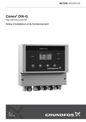 Grundfos Conex DIA-G Notice D'installation Et De Fonctionnement