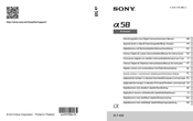 Sony SLT-A58 Mode D'emploi