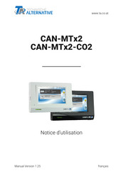 Technische Alternative CAN-MTx2-CO2 Notice D'utilisation