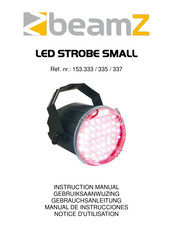 Beamz LED STROBE SMALL Notice D'utilisation