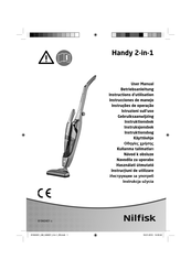 Nilfisk Handy 2-in-1 Instructions D'utilisation