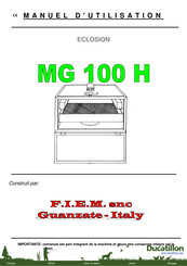 Fiem MG 100 H Manuel D'utilisation