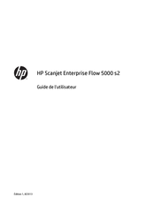 HP Scanjet Enterprise Flow 5000 s2 Guide De L'utilisateur