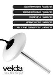 Velda Pond Heater 300 Mode D'emploi