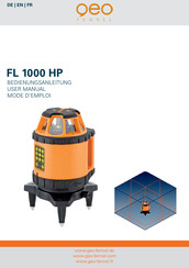 Geo-Fennel FL 1000 HP Mode D'emploi