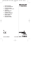 EINHELL Bavaria 20.932.21 Instructions De Service