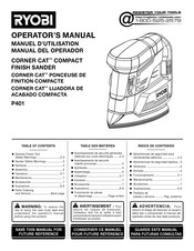 Ryobi P401 Manuel D'utilisation