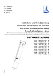 Beko DRYPOINT M PLUS DM 40-75 C-N Instructions De Montage Et De Service