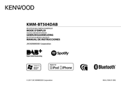 Kenwood KMM-BT504DAB Mode D'emploi