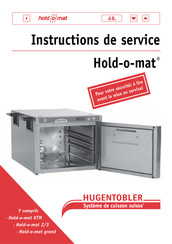 Hugentobler Hold-o-mat grand Mode D'emploi