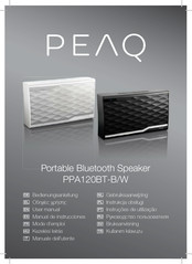 Peaq PPA120BT-B Mode D'emploi