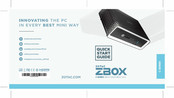 Zotac ZBOX CI640 nano Guide D'installation Rapide