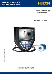 Wohler VIS 400 Mode D'emploi