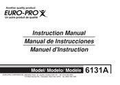 Euro-Pro 6131A Manuel D'instruction